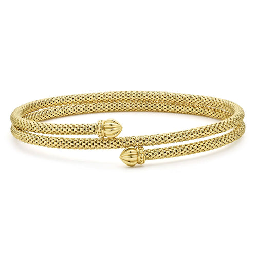 Signature Caviar Collection Double  Wrap Bracelet