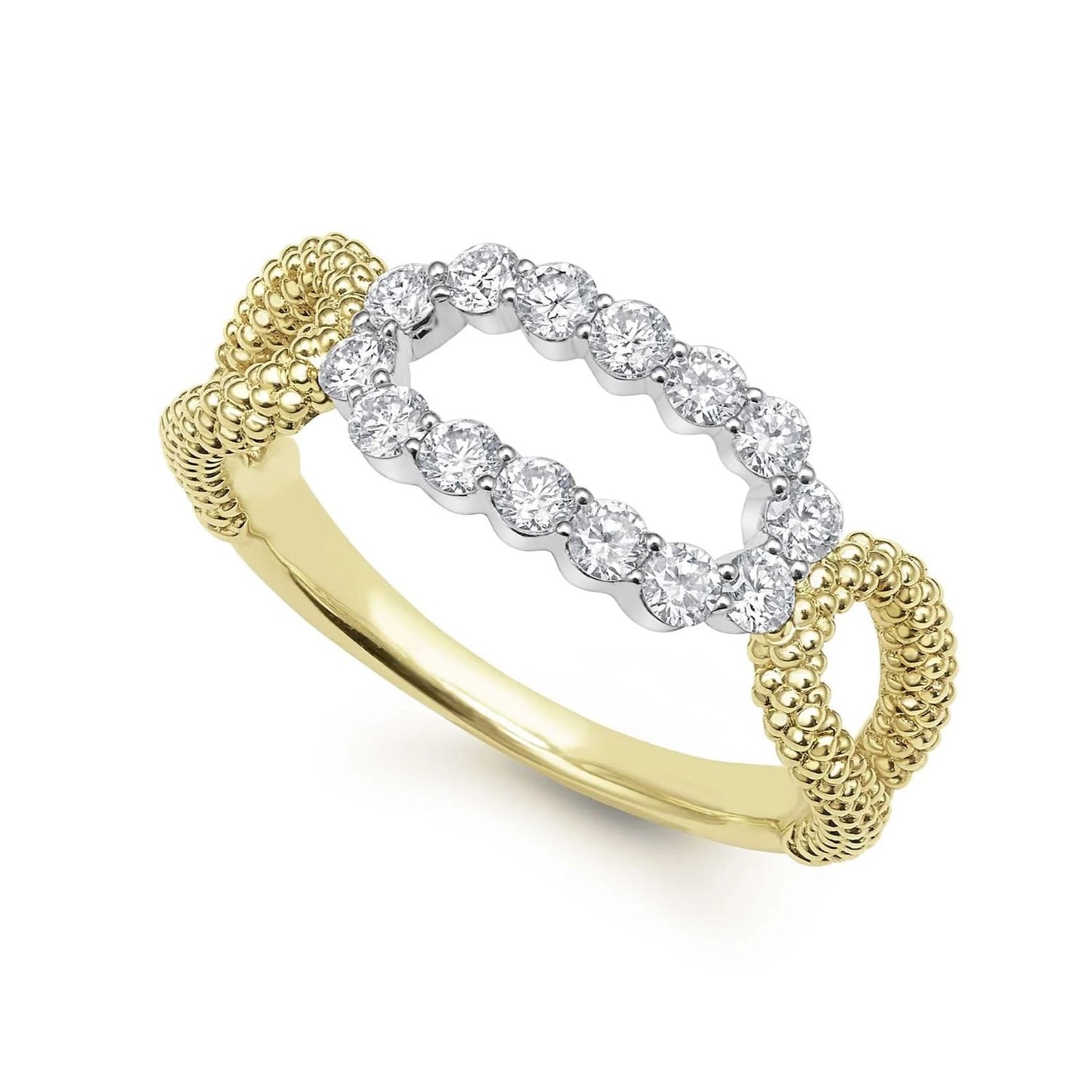 Signature Caviar Collection Diamond Oval Ring