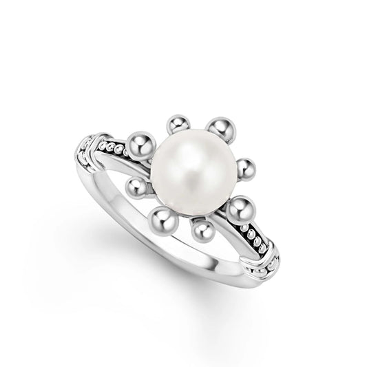 Luna Fleur Pearl Ring