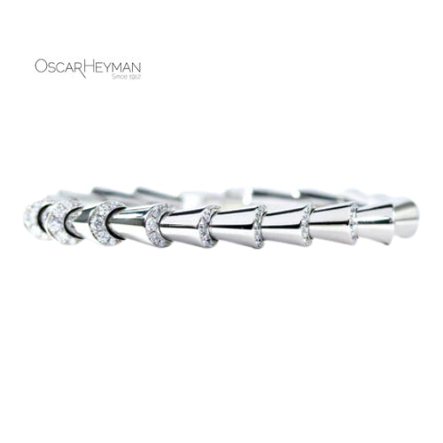 Diamond Cornucopia Bracelet