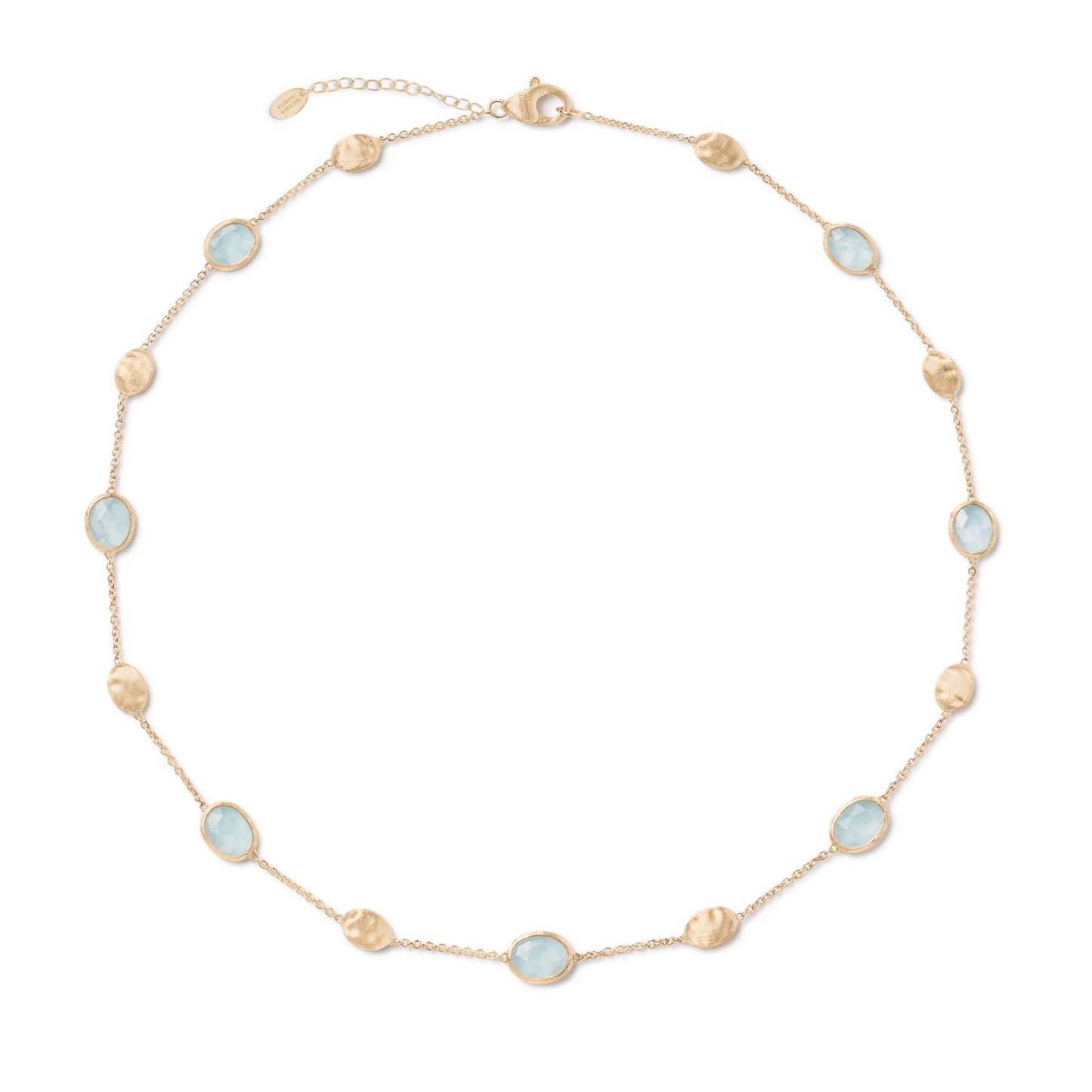 Siviglia Aquamarine & Gold Necklace