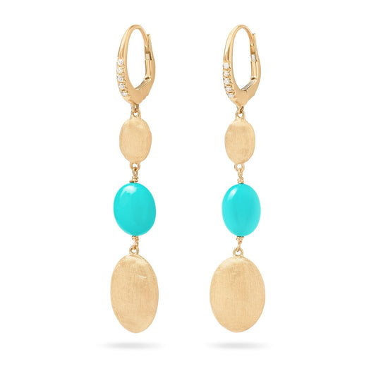 Siviglia Collection Turquoise Drop Earrings