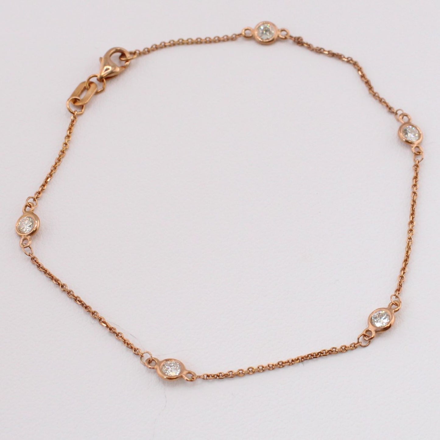 Diamonds-By-the-Yard Station Bracelet