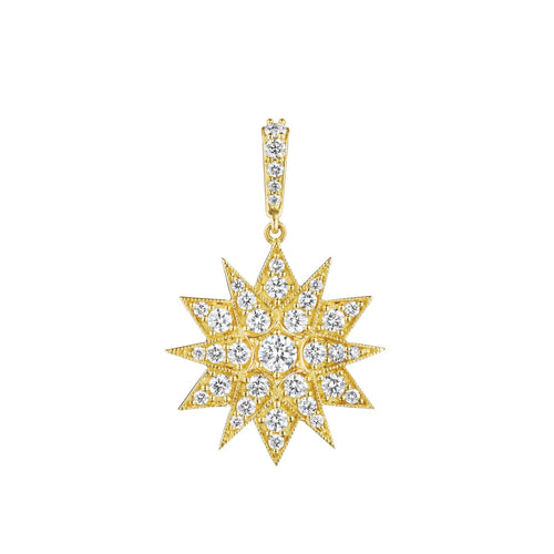 Medallion Diamond Star Clip