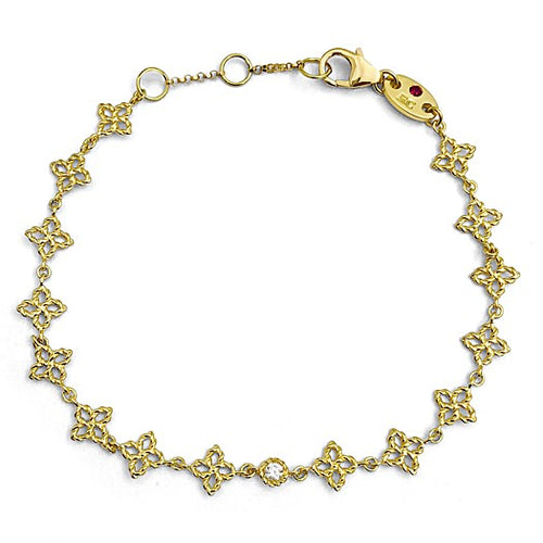 Tiny Princess Diamond Bracelet