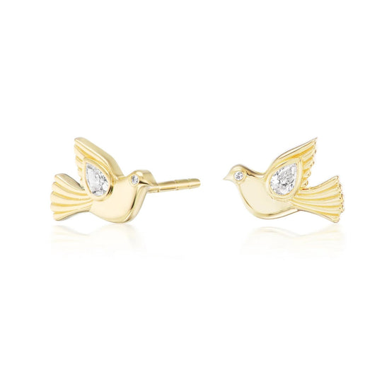 Electric Dreams: Playlist Collection  Diamond Dove Earrings