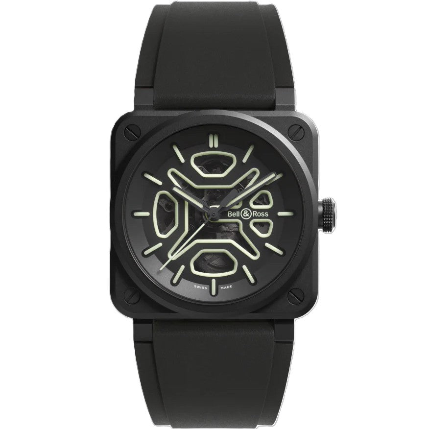 BR-03 Skeleton Lum Ceramic 41MM