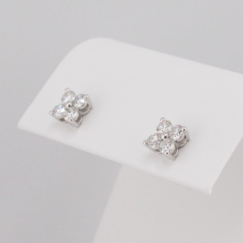 Diamond Cluster Earring