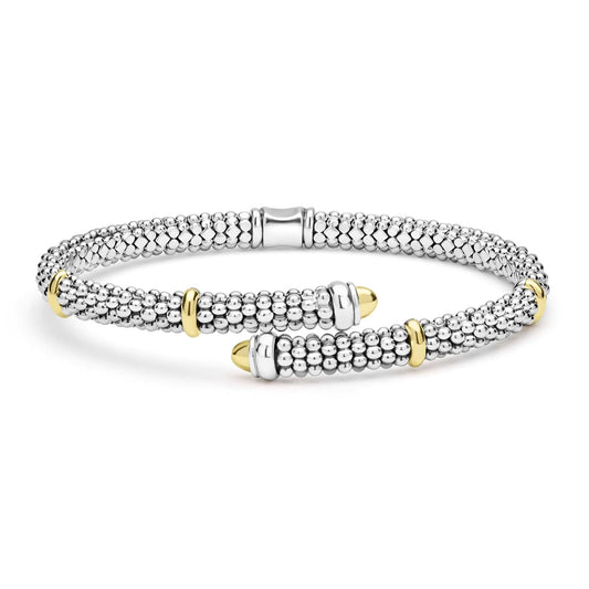 Signature Caviar Collection Versa Bypass Bracelet