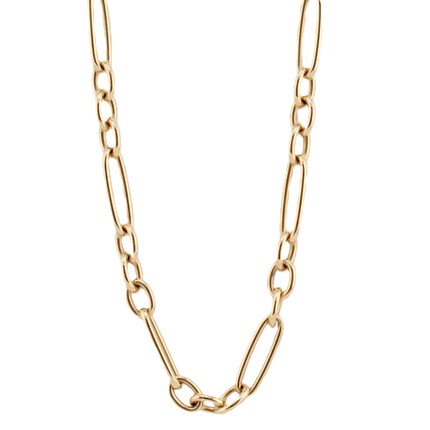 Mixed Oval Link Necklace