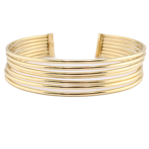 Seven-Strand Flexible Cuff Bracelet