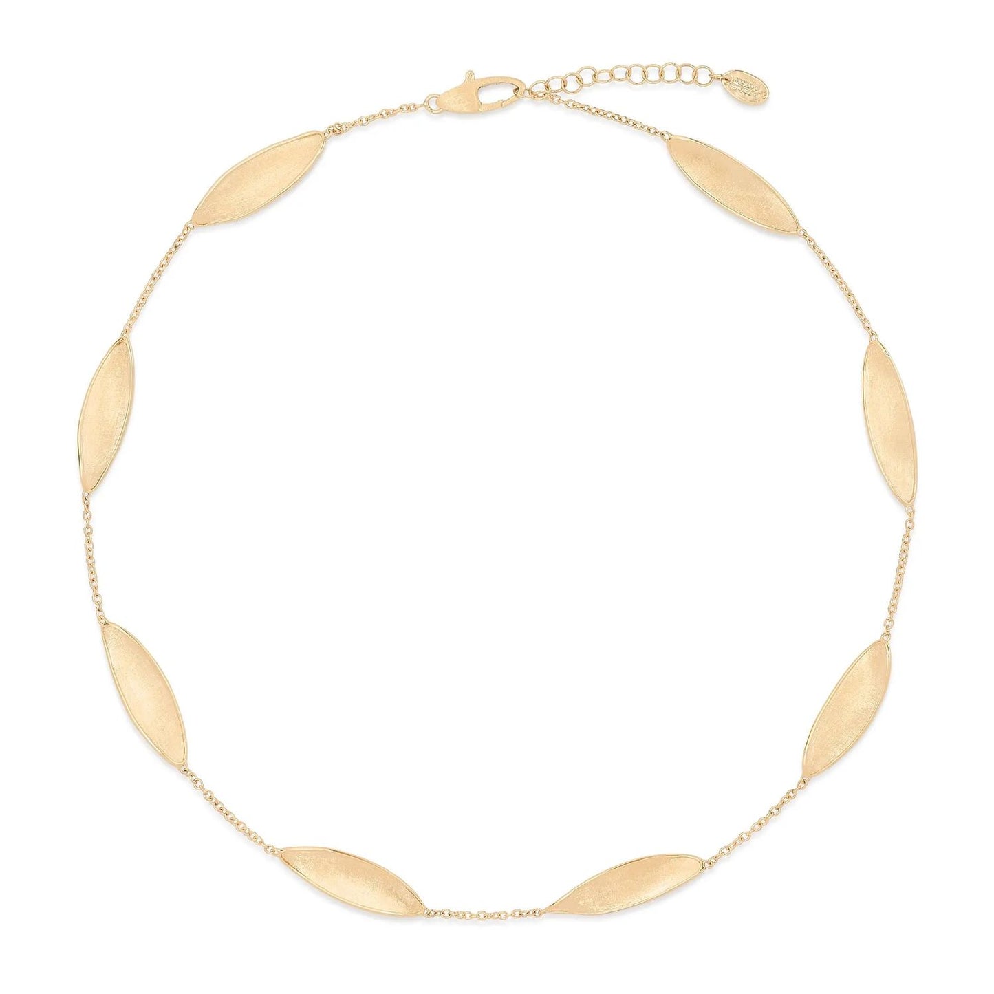 Lunaria Twist Short Station Necklace