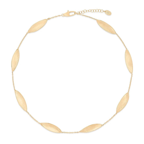 Lunaria Twist Short Station Necklace