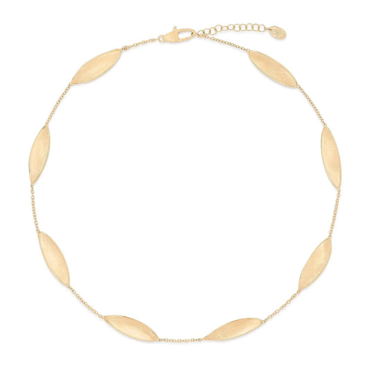 Lunaria Twist Short Station Necklace