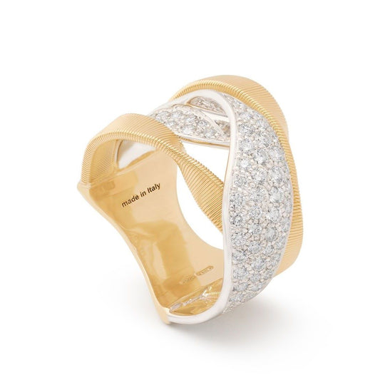 Marrakech 3-Band Coil Diamond Ring