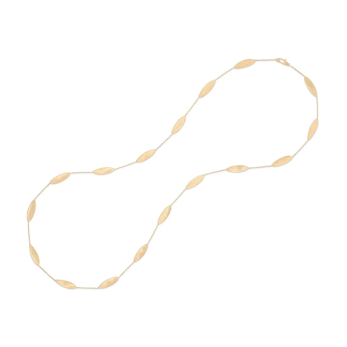 Lunaria Twist Long Station Necklace