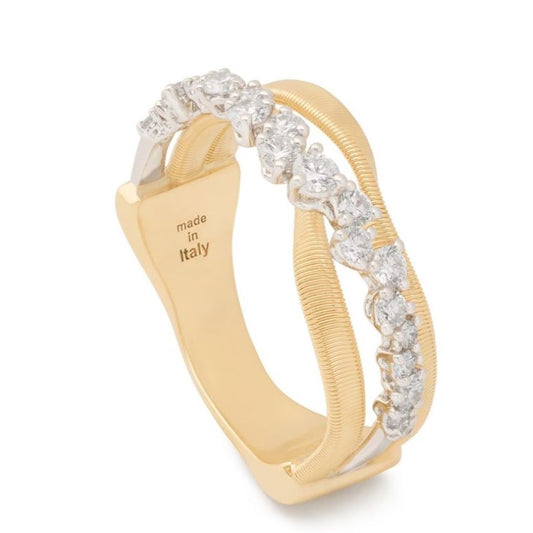 Marrakech 3-Band Coil Diamond Ring