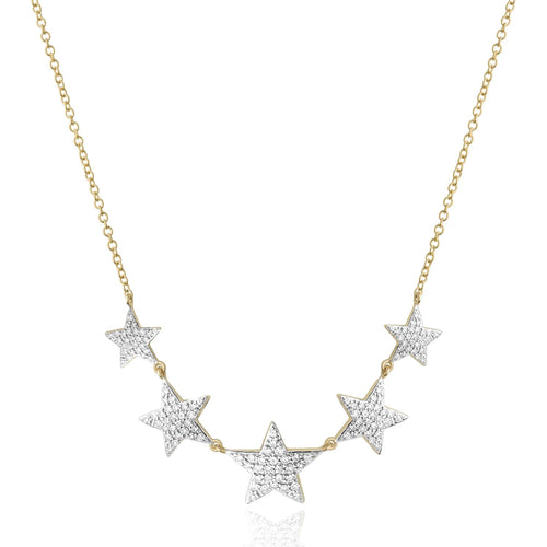 Affair Five Star Infinity Necklace