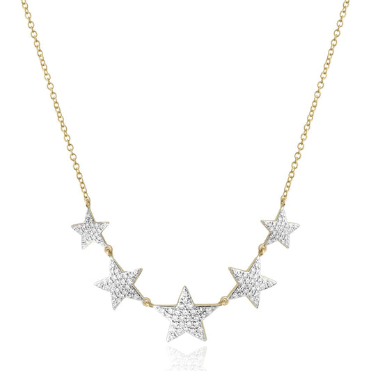Affair Five Star Infinity Necklace