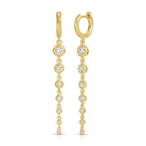 Nesting Gem Collection Diamond Dangle Earrings