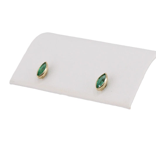 Emerald Stud Earrings