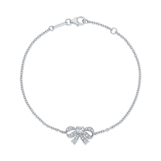 Diamond Bow Bracelet