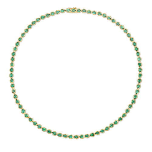 Emerald Line Choker
