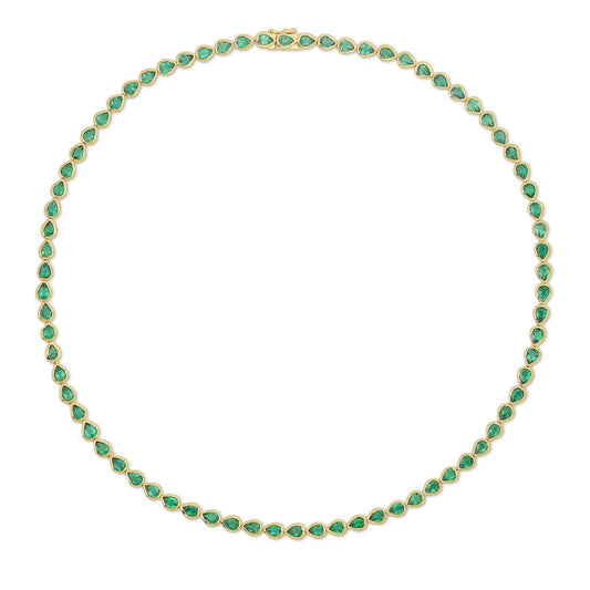 Emerald Line Choker