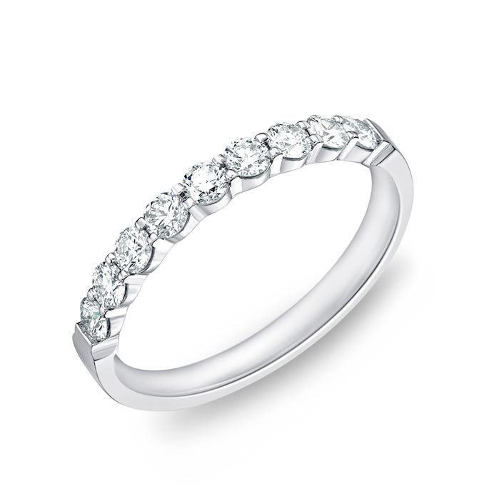 Petite Prong 9-Stone Diamond Band