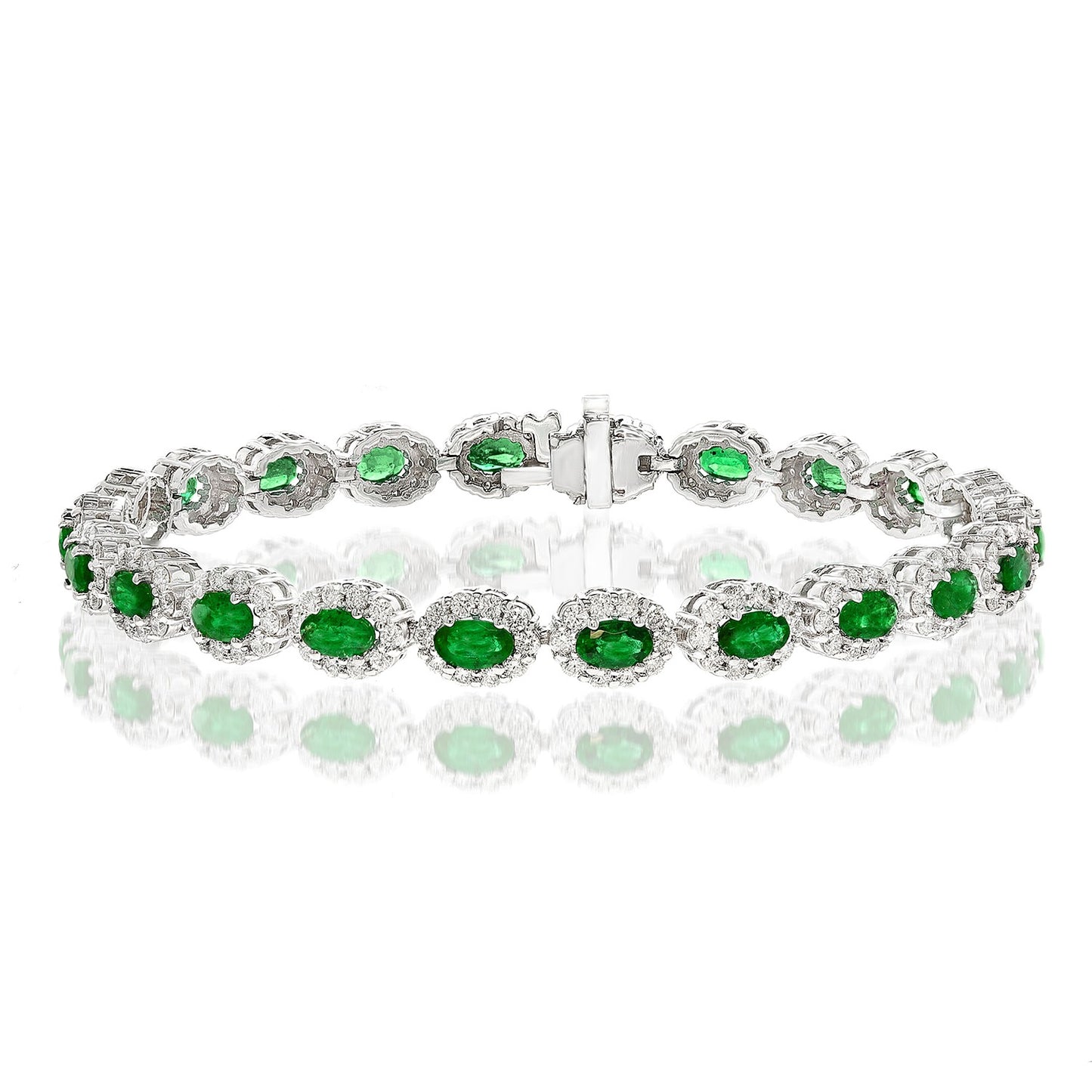 Emerald & Diamond Bracelet