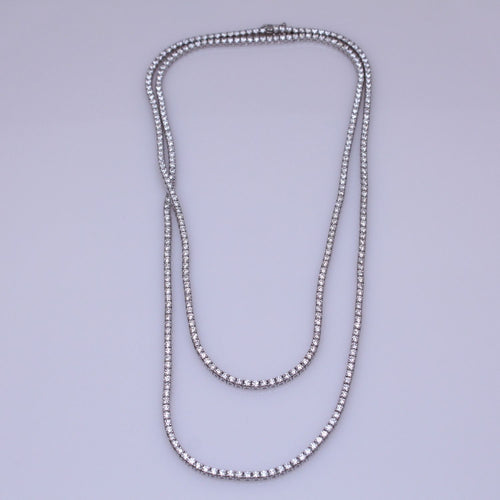 Diamond Line Necklace