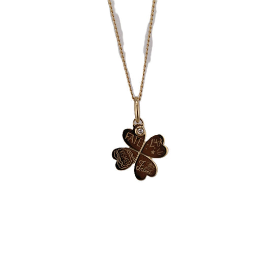 Love Languages Collection Kismet 4-Leaf Clover Pendant