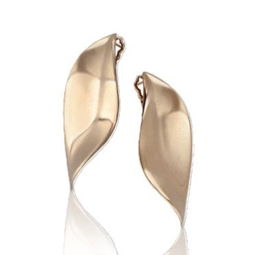 Giardini Segreti Collection Sculpted Leaf Earrings