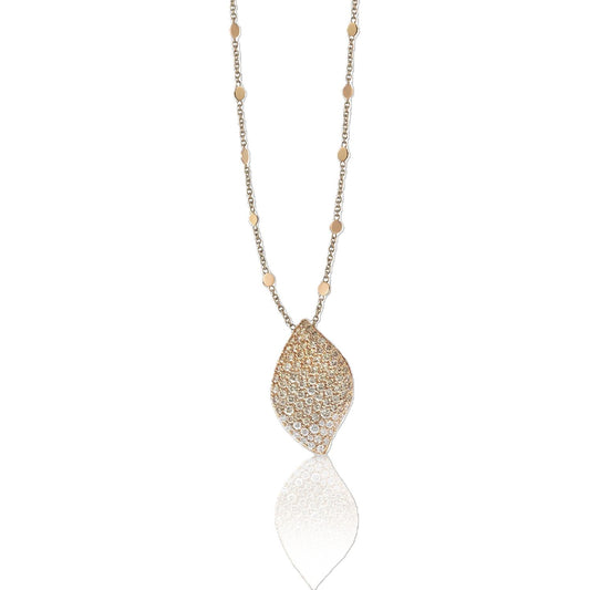 Alleluia Collection Diamond Leaf Motif Pendant