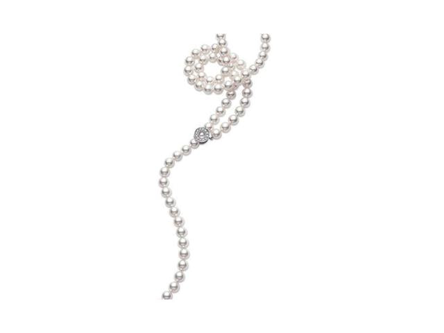 Akoya Cultured Pearl Strand Lariat