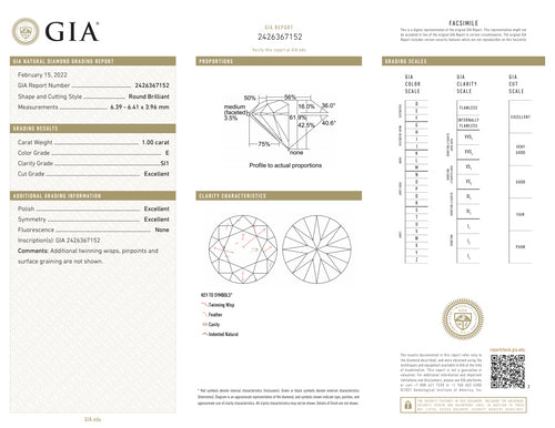 Certed Diamond Line Necklace