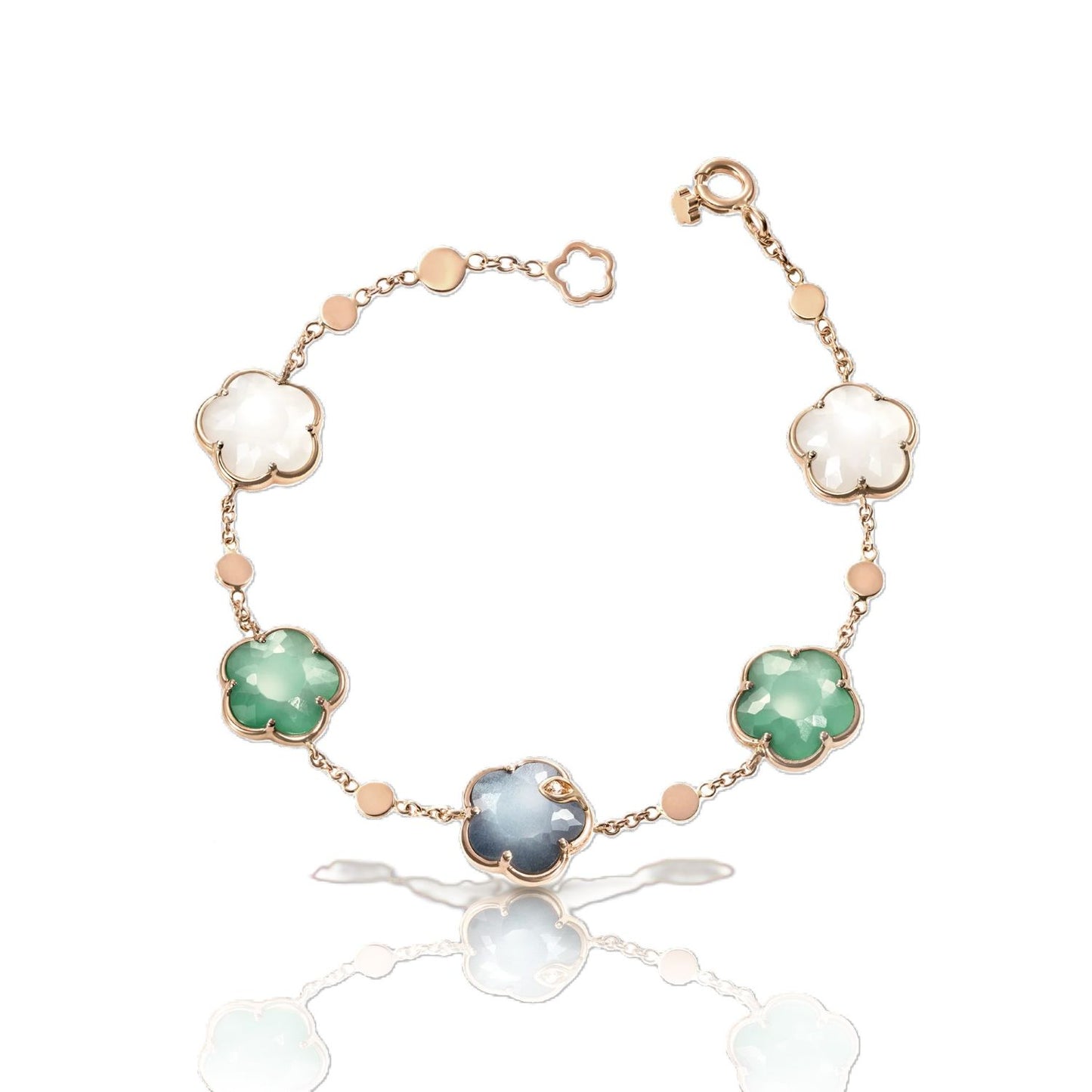 Petit Joli Collection Gemstone Doublet Station Bracelet