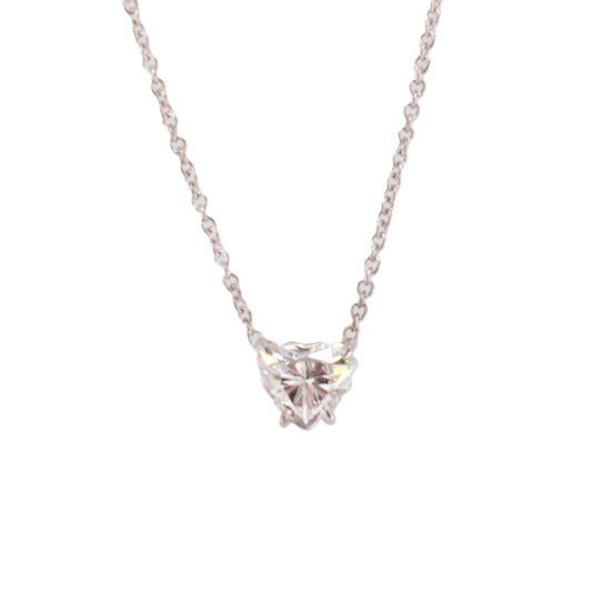 Heart Cut Diamond Pendant