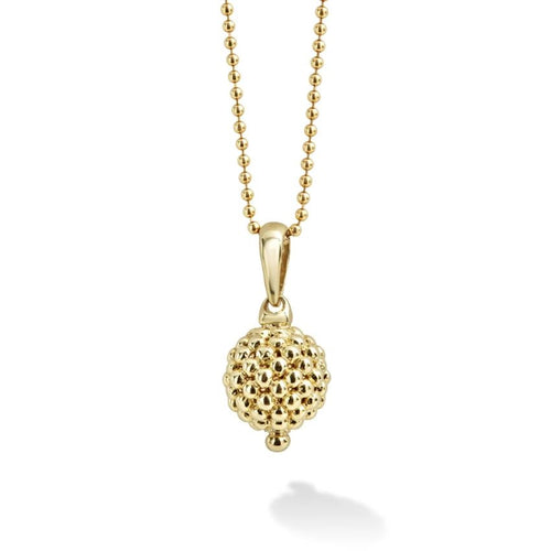 Caviar Gold Collection Beaded Pendant