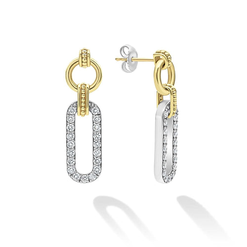 Signature Caviar Collection Diamond Drop Earrings