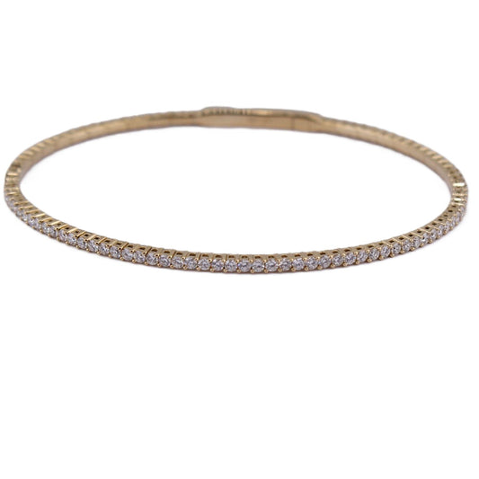 Diamond Flexible Line Bracelet