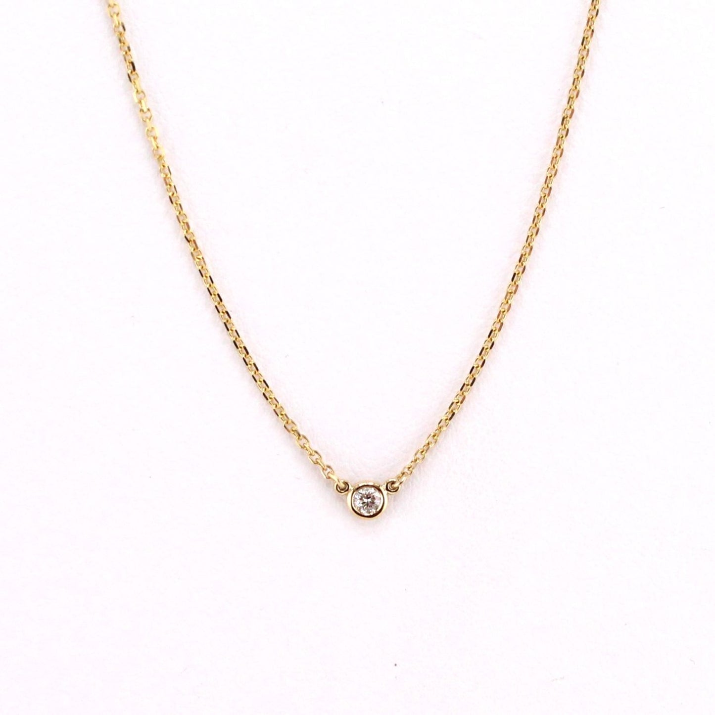 Single Station Diamond Pendant