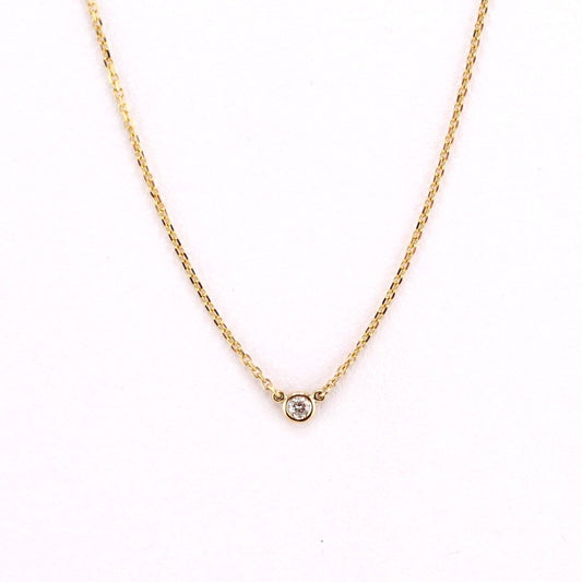 Single Station Diamond Pendant