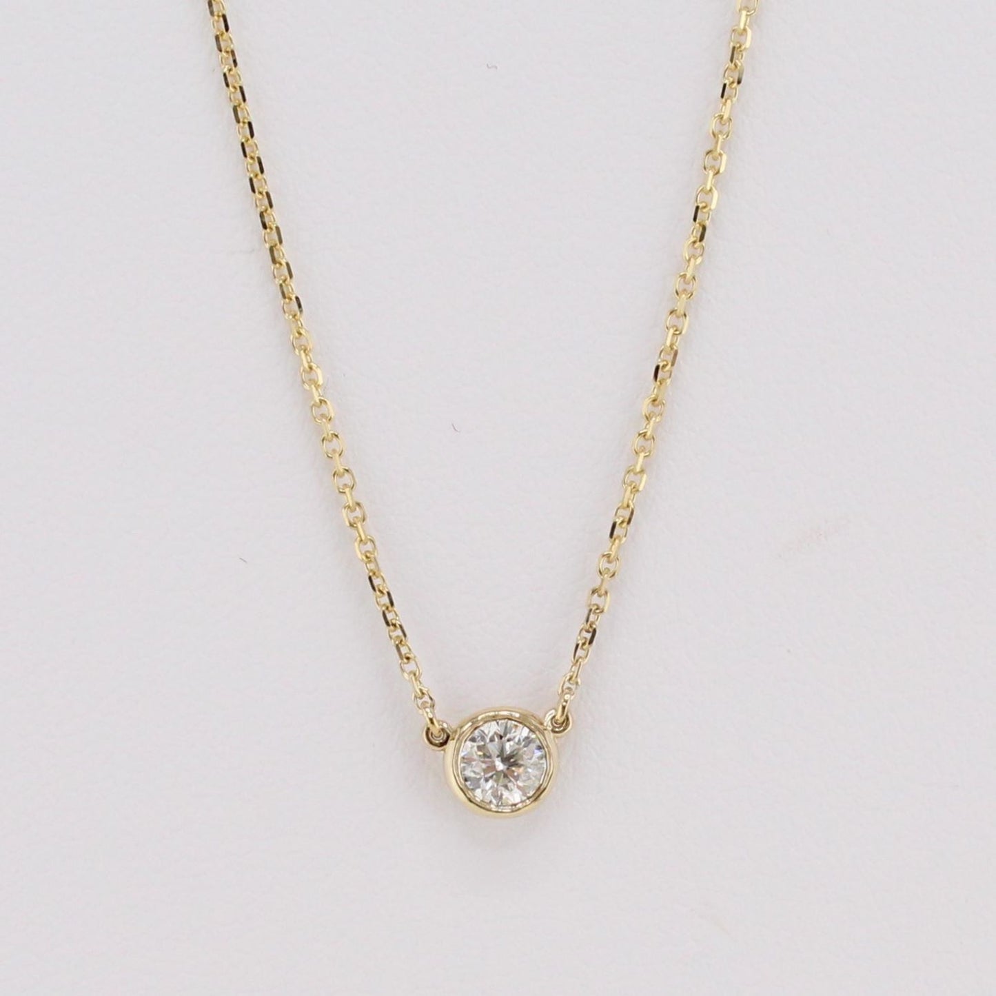 Diamond Single Station Necklace