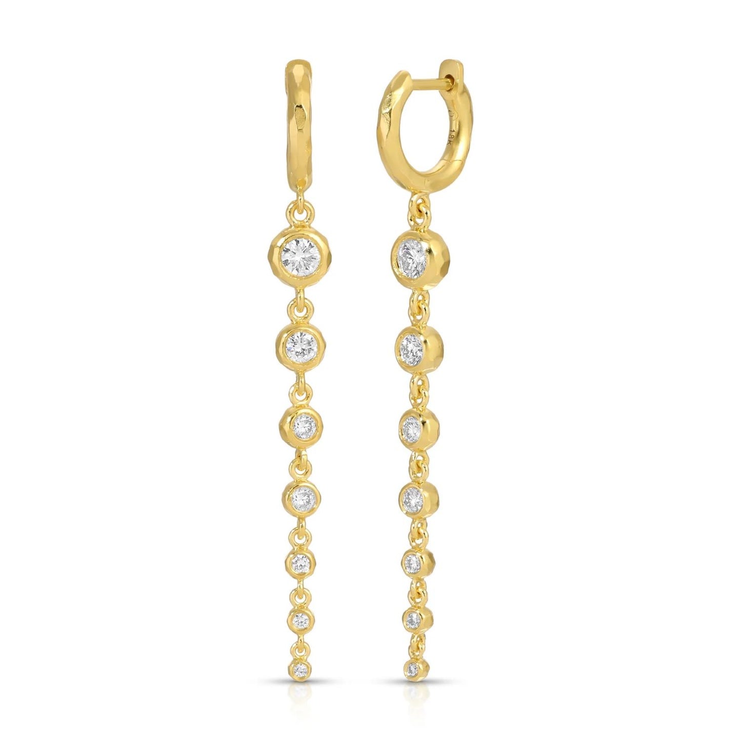 Nesting Gem Collection Diamond Dangle Earrings