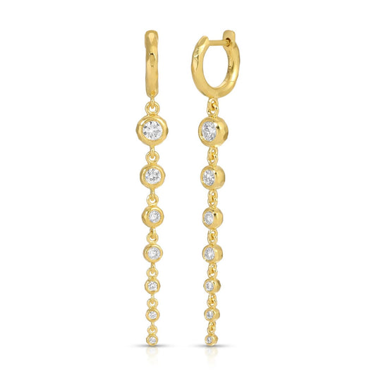 Nesting Gem Collection Diamond Dangle Earrings