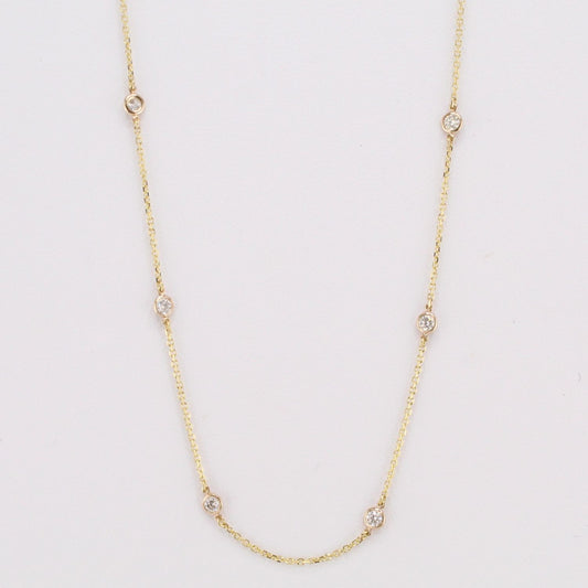 Diamond-By-The-Yard Necklace