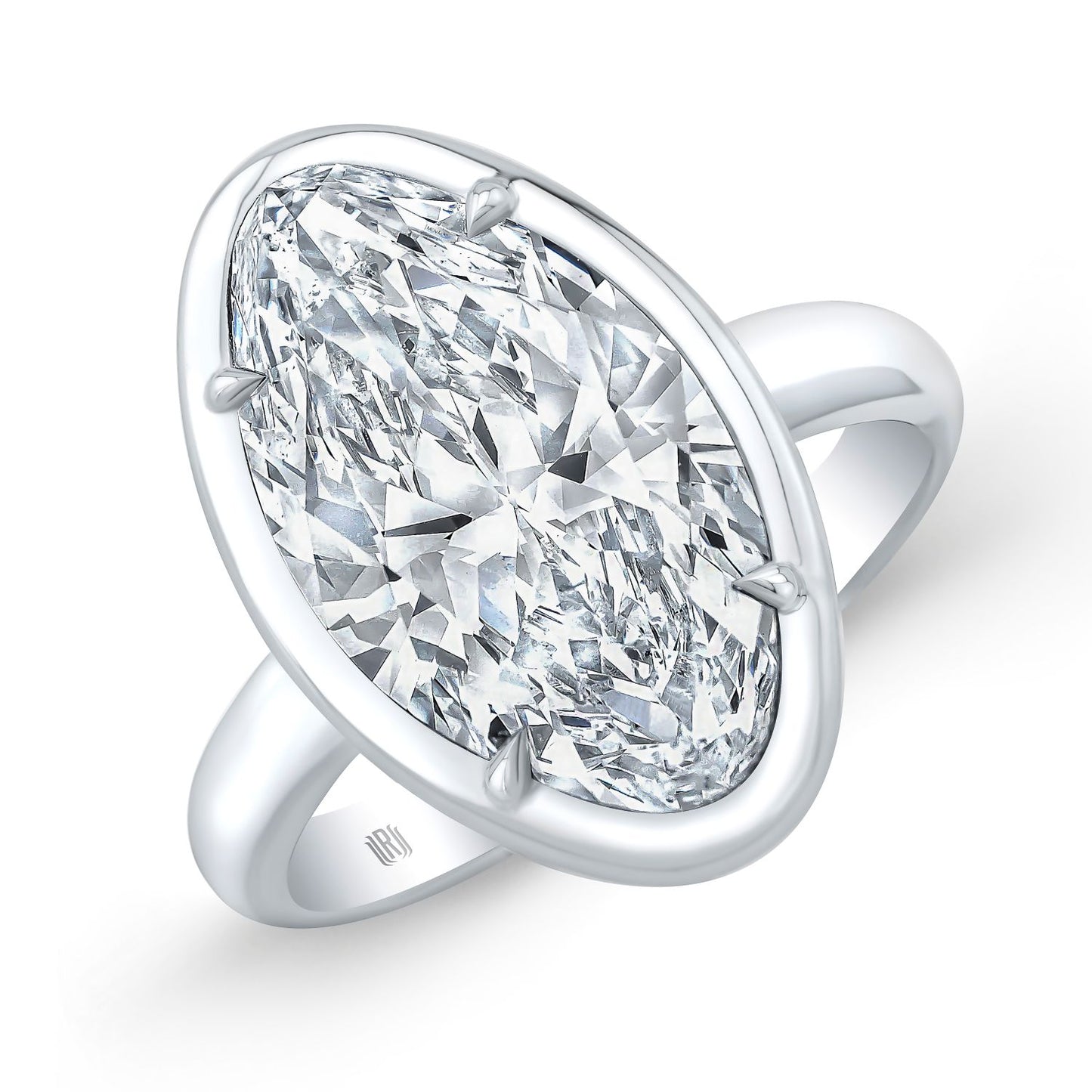 Solitaire Movál® Cut Diamond Ring