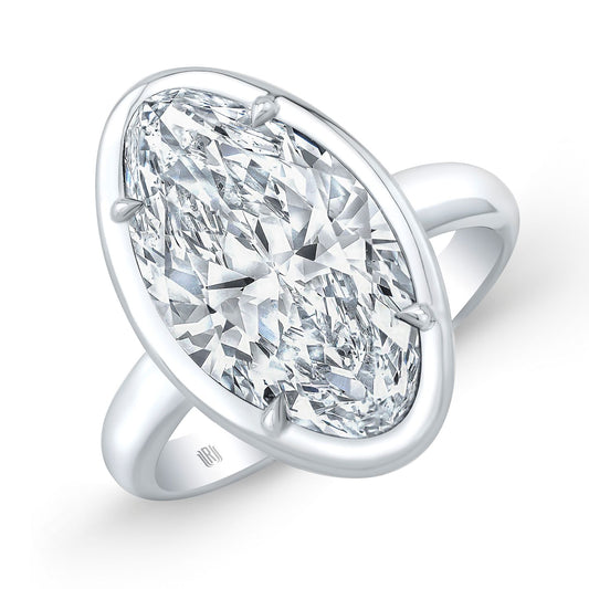 Solitaire Movál® Cut Diamond Ring
