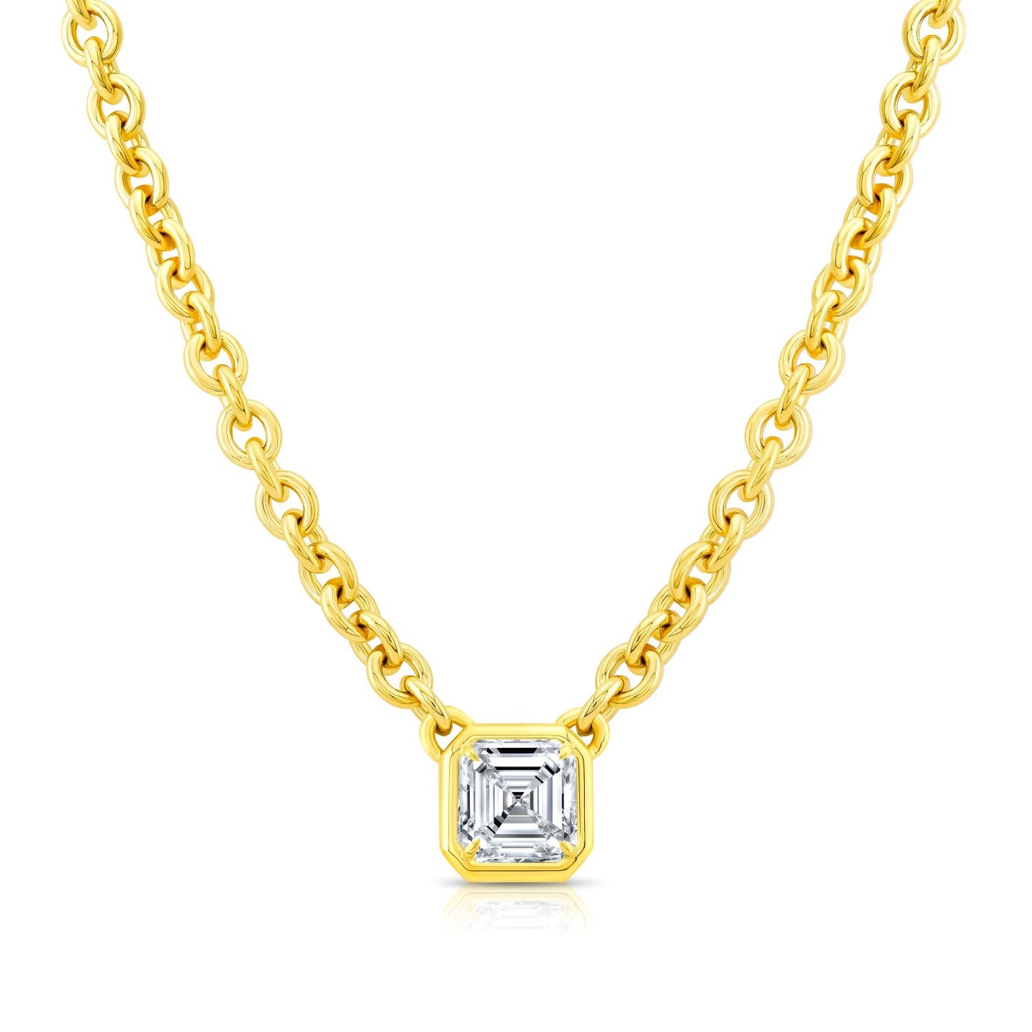 GIA Certified Diamond Solitaire Pendant